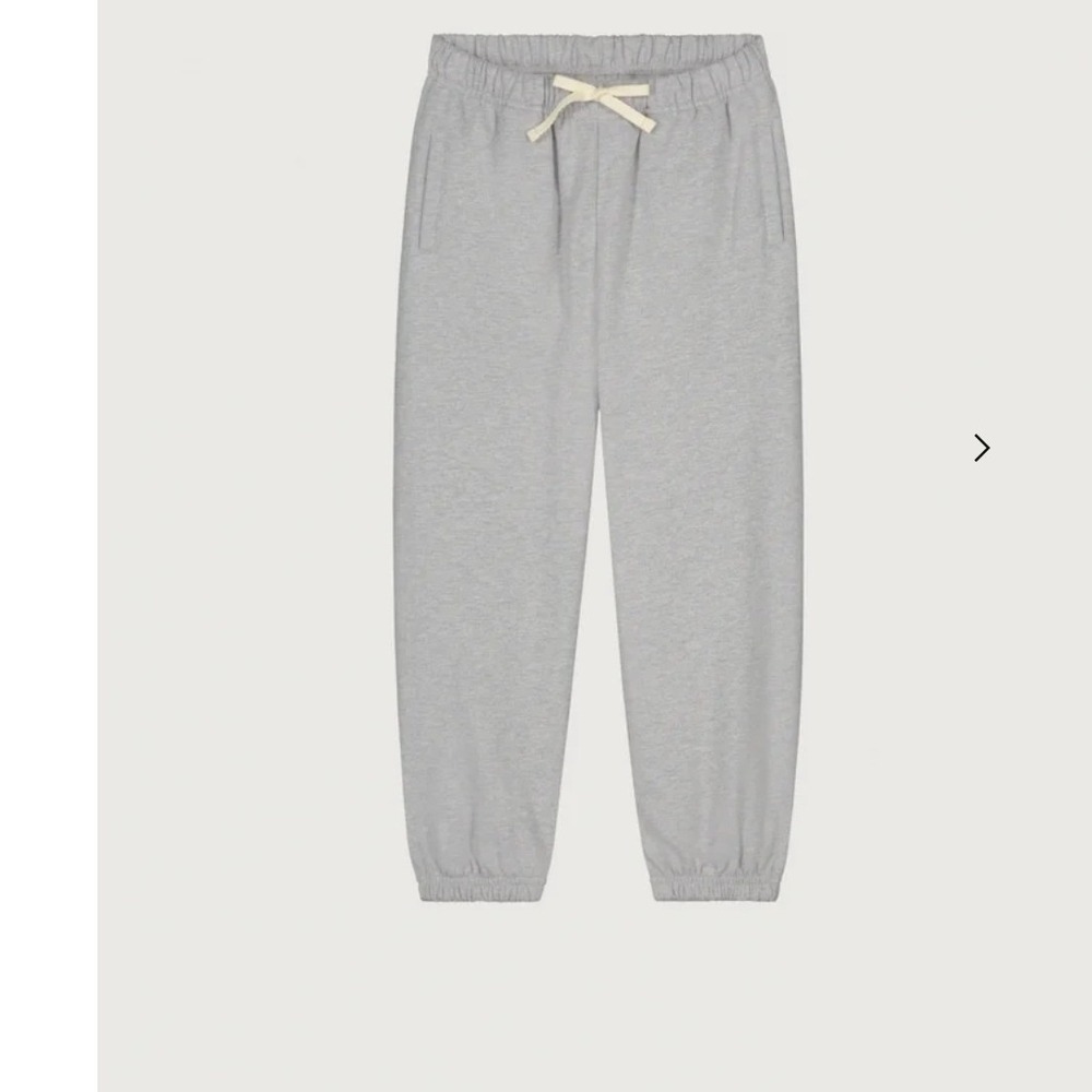 Gray Label Adult Track Pants Unisex Size Small Gray Melange Fleece Lined‎